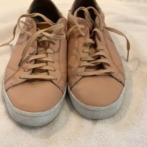 Pink leather Cole Haan sneakers size 8.5